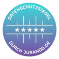 Datenschutzsiegel durch Jurando.de